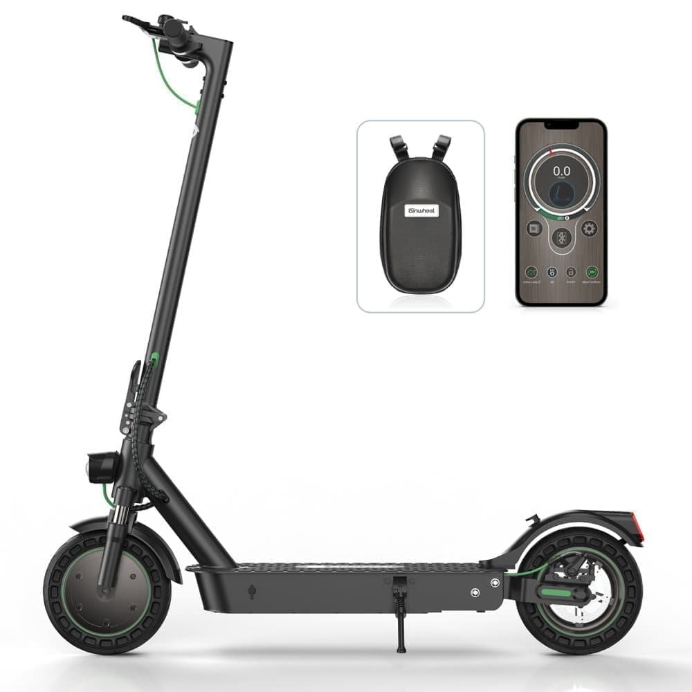 Sammenklappelig El-Løbehjul iSinwheel S9 Max - Sort