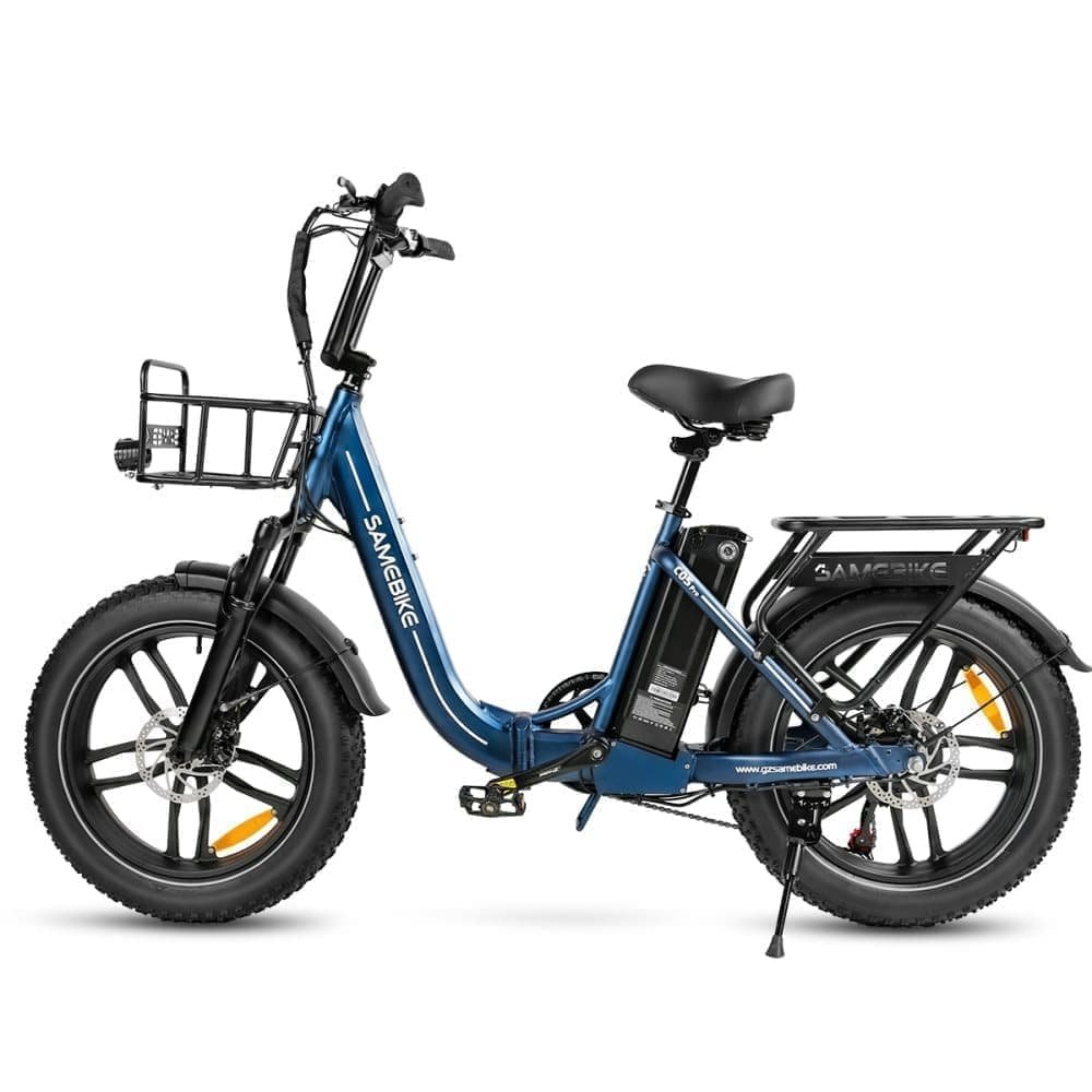 Sammenklappelig elcykel SAMEBIKE C05 Pro, Step-through
