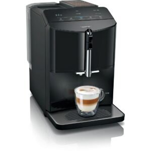 Siemens AG TF301E09 superautomatisk kaffemaskine - sort, 1300 W, 15 bar, 1,4 l