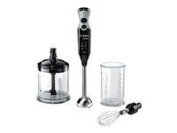 Stavblender Bosch ErgoMixx MSM67160 med turbofunktion, sort/grå