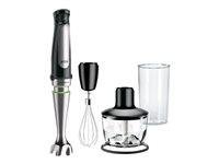 Stavblender Braun Multiquick 7 MQ7035X sort, 1.000 W