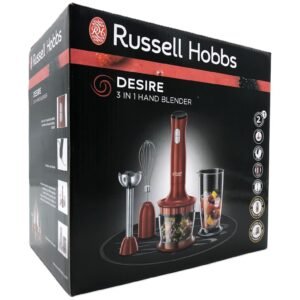 Stavblender Russell Hobbs Desire 3-i-1 500 W rød/sort