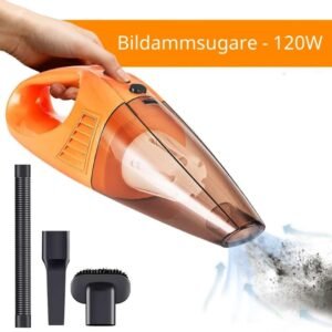 Støvsuger til bilen - Effektiv Bilstøvsuger Orange