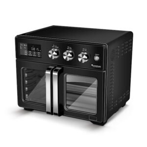 TurboTronic Airfryer XXL og Ovn - Dobbelt Dør - 32 Liter - Sort