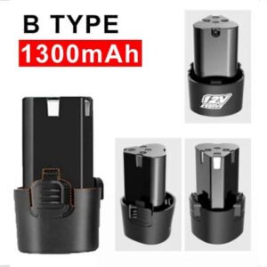 12V 3000mAh Li-ion genopladeligt batteri til elektrisk skruetrækker, boremaskine, mini sliber jy