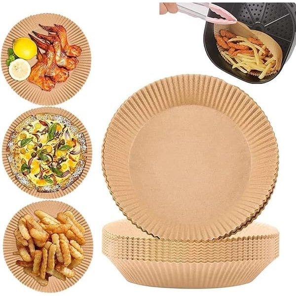 400-pak - AirFryer Papir - 16 cm Air fryer_QQ