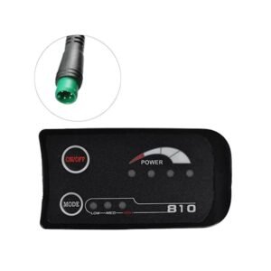 5-pins S810 E-cykel Måler LED Display 36v UART til Elcykel Elcykel Måler