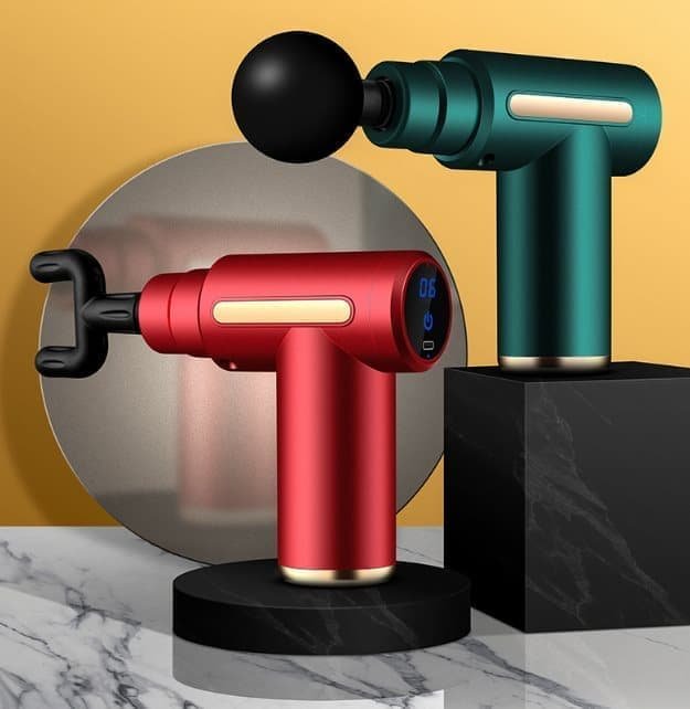 OBOSOE Mini Massagepistol / Muskelpistol / Massagepistol - Trådløs, bærbar og kraftfuld muskelafslapning