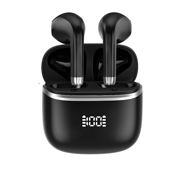 RY-NewWireless Earbuds Hovedtelefoner 40 timers afspilning Sport Øretelefoner Med LED-display In-Ear Buds Med Indbygget Mikrofon Headset