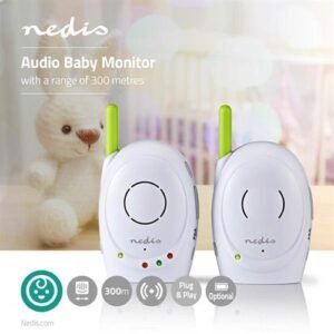 NEDIS Babyalarm - Talk BackFunktion - Grøn/Hvid