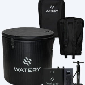 Pakketilbud: Watery Deluxe oppustelig isbad & vandkøler