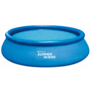 QUICK UP Oppustelig pool m/filterpumpe og stige H107 x Ø457 cm - Blå