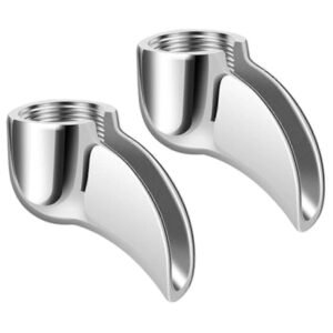 2 stk. Enkelt Portafilter Tud, Kaffemaskine Portafilter Tud, Afløbsaflederdyse, til 58 mm Espre