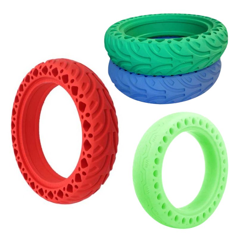 8,5" farvede punkterfri gummidæk til el-løbehjul - M365 PRO