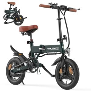 ESKUTE F200 14'' city elcykel, 250W motor, 25 km/t, 7,8AH batteri, 45-50 km rækkevidde, ingen speeder