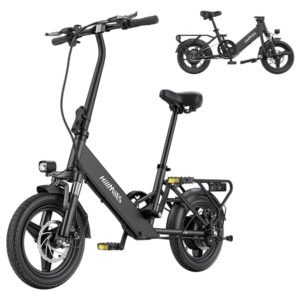 HillMiles Mile 1 foldbar elcykel: 250W, 60 km, 14" hjul, bypendling, letvægt