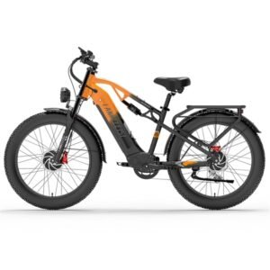 LANKELEISI MG800MAX Elcykel Voksen 1000W*2 Motor 48V20AH Batteri 26" Elcykel med store dæk
