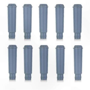 10 stk. vandfilterpatroner til kaffemaskiner til Melitta, Krups Claris F088, Nivona automatiske kaffemaskiner