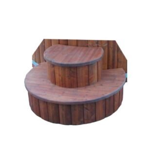 2 trins trappe til vildmarksbad - Let adgang