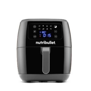 Airfryer 7 l NutriBullet XXL Digital, 1.800 W, sort