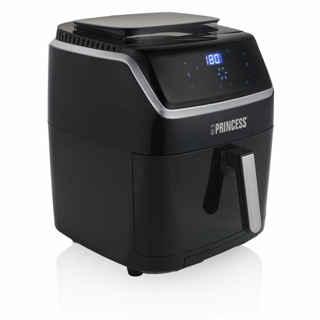 Airfryer Princess 182080 - 6,5 l, 1700 W, sort