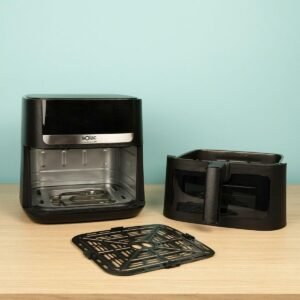 Airfryer Solac FA1801 - varmluftsfrituregryde, 8 l, sort