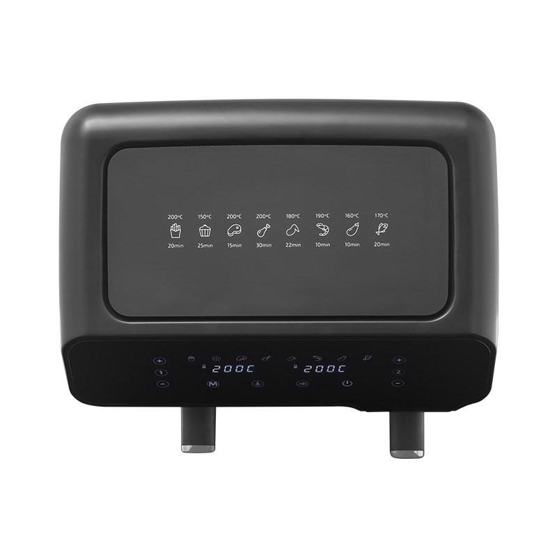 Airfryer Zelmer Dual 5,5 l + 3,5 l, 2.700 W, sort