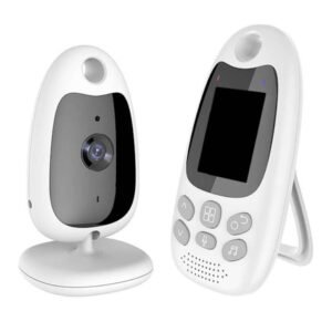 Babyalarm med kamera Bærbar 2,4 Ghz nattesyn video babyalarm -AD9-