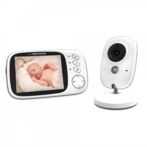 Babyalarm med video Esperanza Jacob EHM002, 50 m, hvid