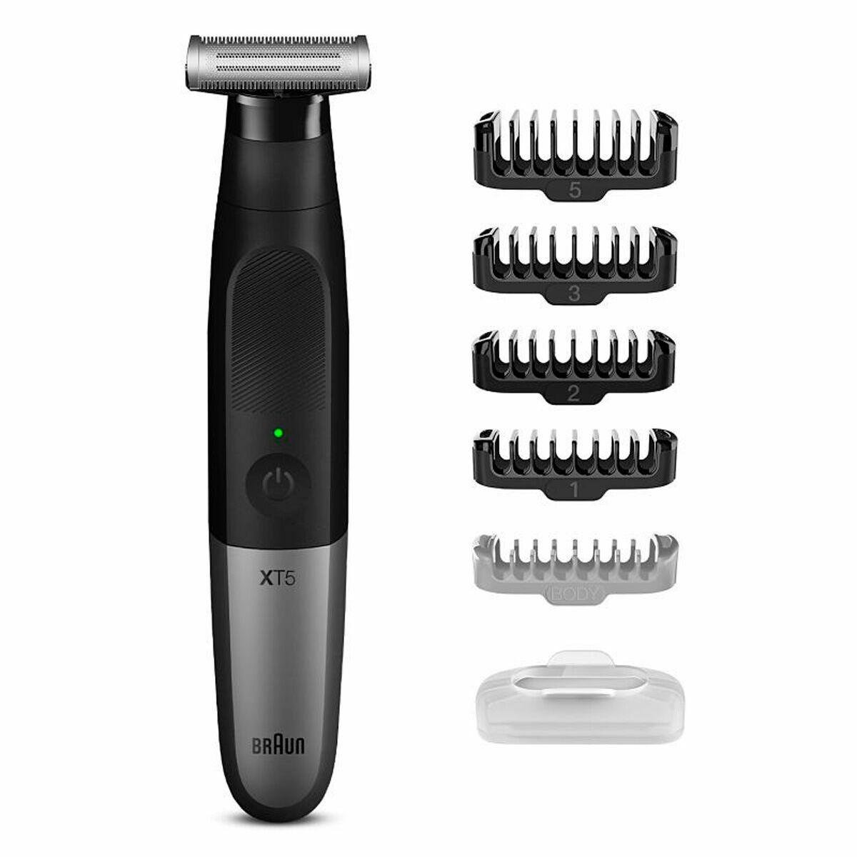 Barbermaskine Braun XT5 hårtrimmer - sort, genopladelig