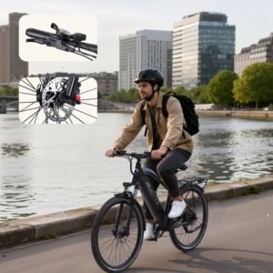 DUOTTS C29 Max elcykel | 120 km rækkevidde, 48V 18Ah batteri, 29" dæk, momentsensor