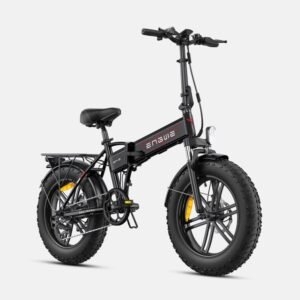 ENGWE EP-2 Boost foldbar elcykel 250W, 20''* 4'' terrængående dæk, 48V13Ah aftageligt batteri, rækkevidde op til 120 km, Shimano 7-trins