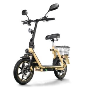 El-løbehjul med Sæde TWOFISH M5-Elite-E 14" Dæk 500W Motor 48V13Ah Batteri Topfart 40km/t Maksimal Rækkevidde 30km EEC Godkendt