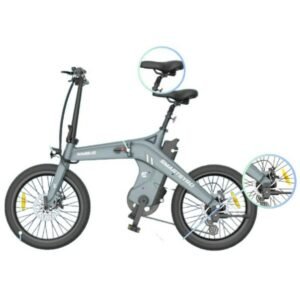 Elcykel Smartgyro SOHO 16, 250 W, 20" - sort, foldbar