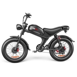 Emoko C93 elcykel til voksen knallert, 2*1000w motor, 23ah batteri, 20''*4.0'' dæk, fuld affjedring, hydraulisk bremse, 7 gear