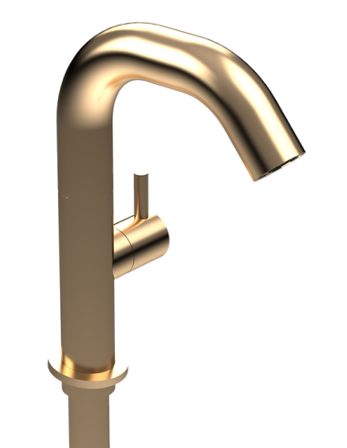 Gardentub Vandhane til udendørs badekar - Guld