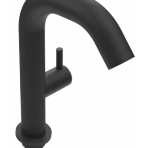 Gardentub Vandhane til udendørs badekar - Mat sort