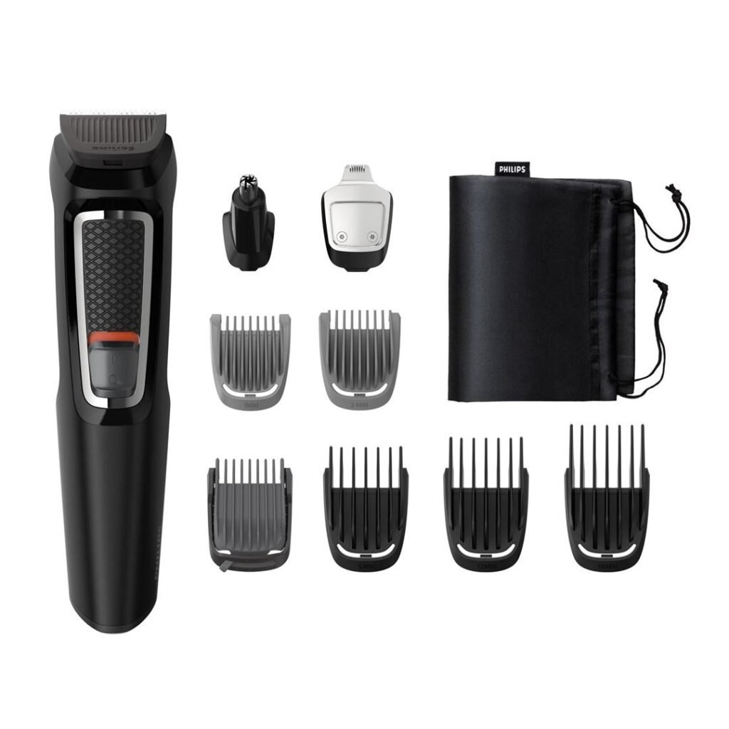 Hårtrimmer Philips Multigroom Series 3000 9-i-1 til ansigt og hår