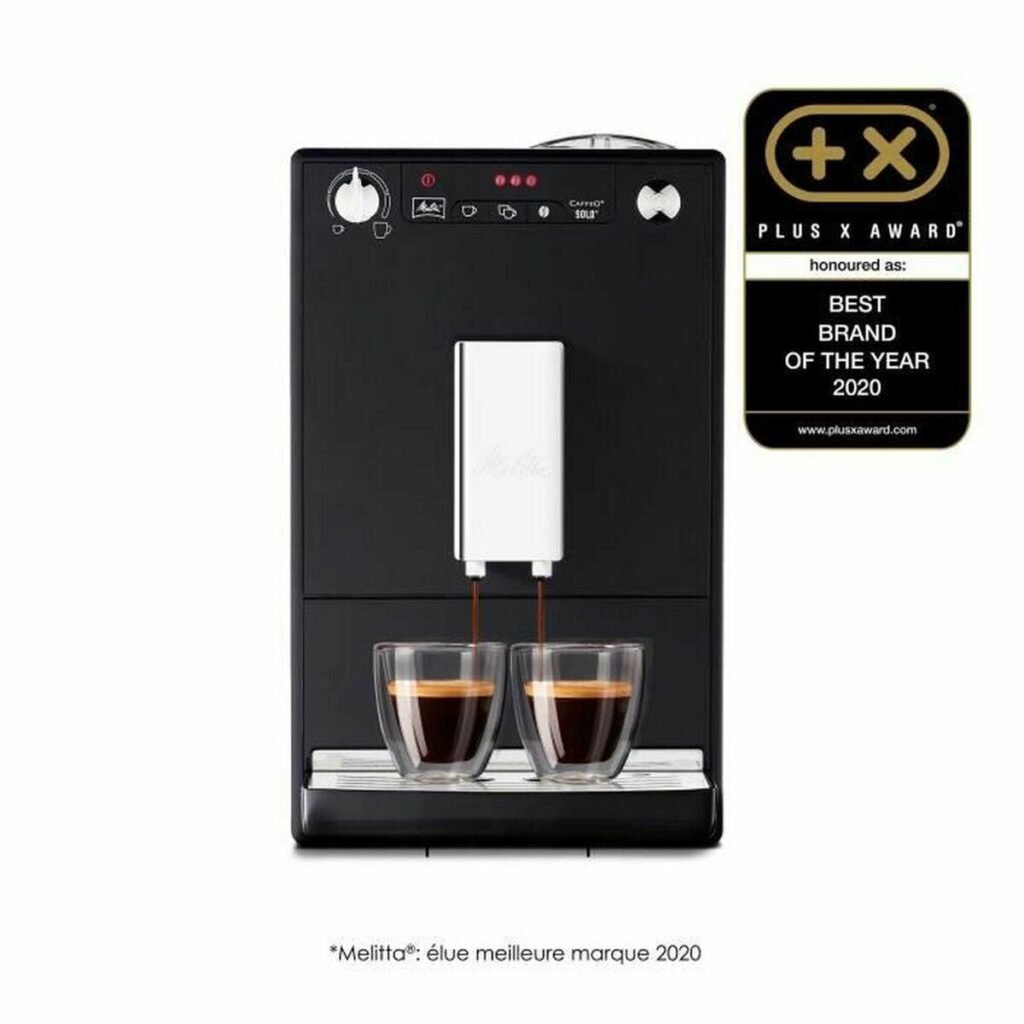 Kaffemaskine fuldautomatisk Melitta Caffeo Solo, 1400 W, 15 bar, 1,2 l - sort
