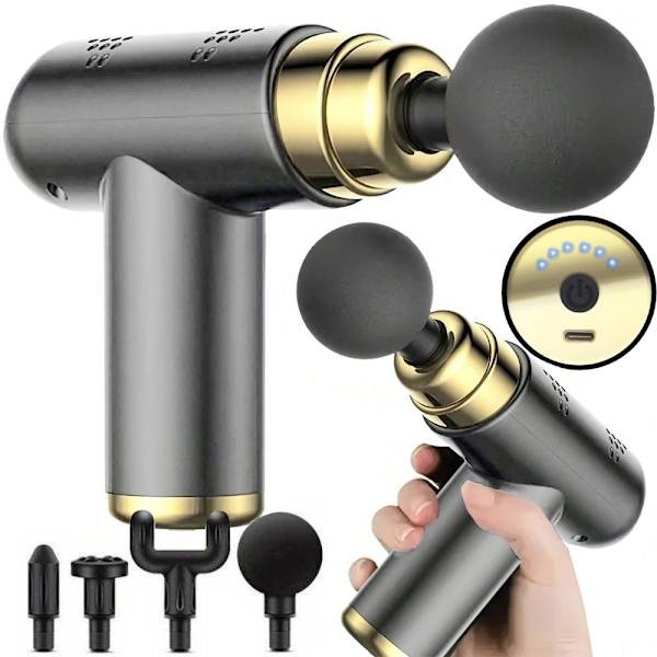 Mini muskelmassagepistol kraftfuld bærbar massagepistol