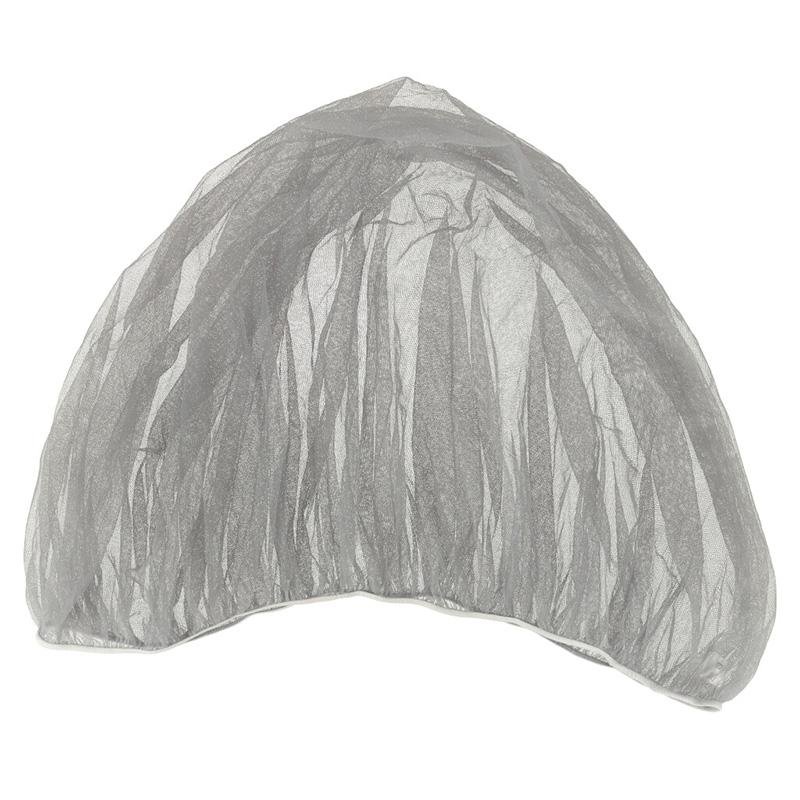 Myggenet til barnevogn med elastik 140 cm grå