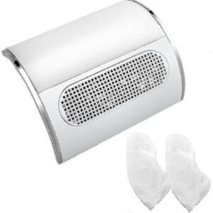 Negle støvsuger 80W Bordmodel Dobbelt Blæser Støvsuger Høj Effekt Negle Støv Støvsuger Negle Maskine