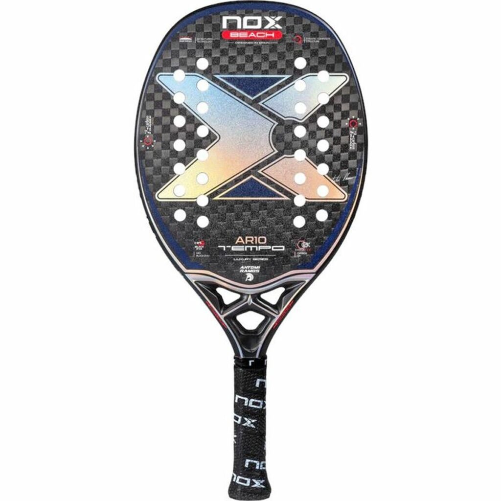 Padel bat Nox AR10 Tempo 2022 - Sort (kulfiber)