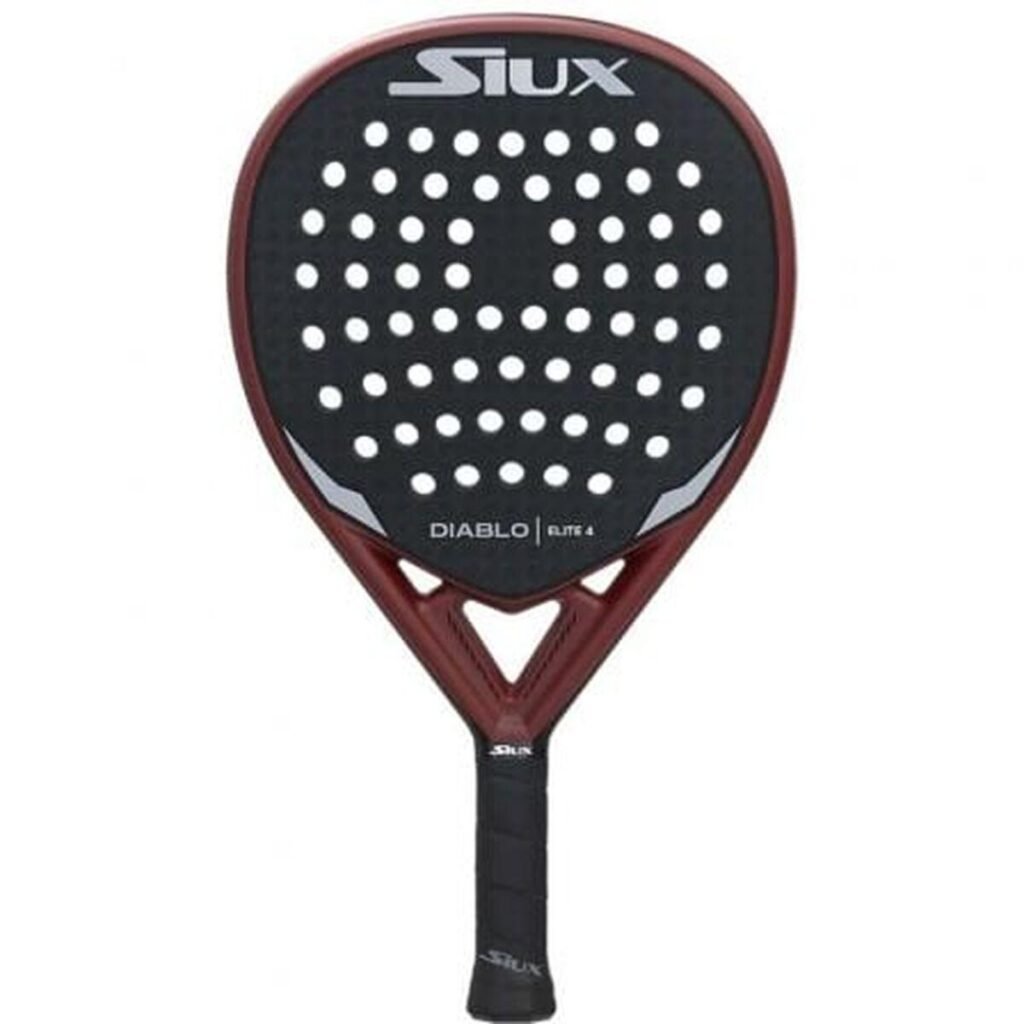 Padel bat Siux Diablo Elite 4 - Rød Charcoal EVA