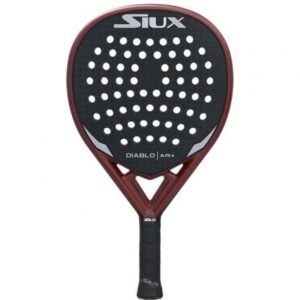 Padel bat Siux Diablo Elite 4 - Rød Charcoal EVA