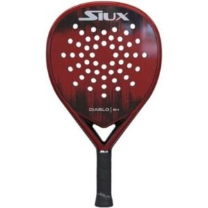 Padel bat Siux Diablo Go 4 2025 - Rød Charcoal EVA