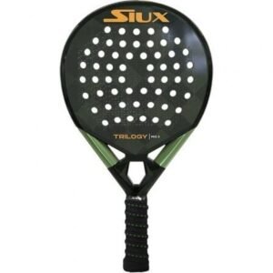 Padel bat Siux Trilogy Pro 5 2025 - Sort/Grøn - Charcoal EVA