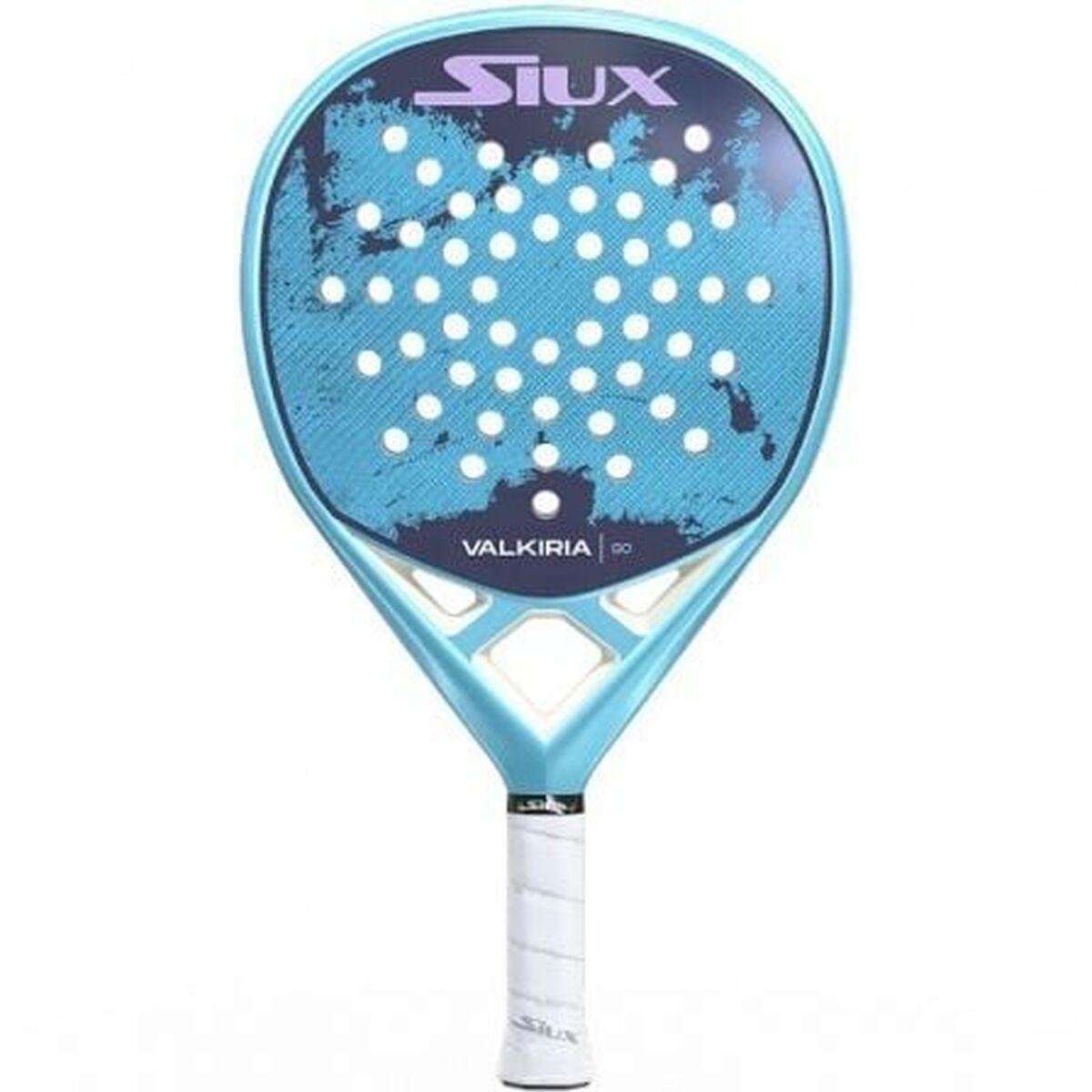 Padel bat Siux Valkiria Go 2025 - Blå/Pink - Charcoal EVA