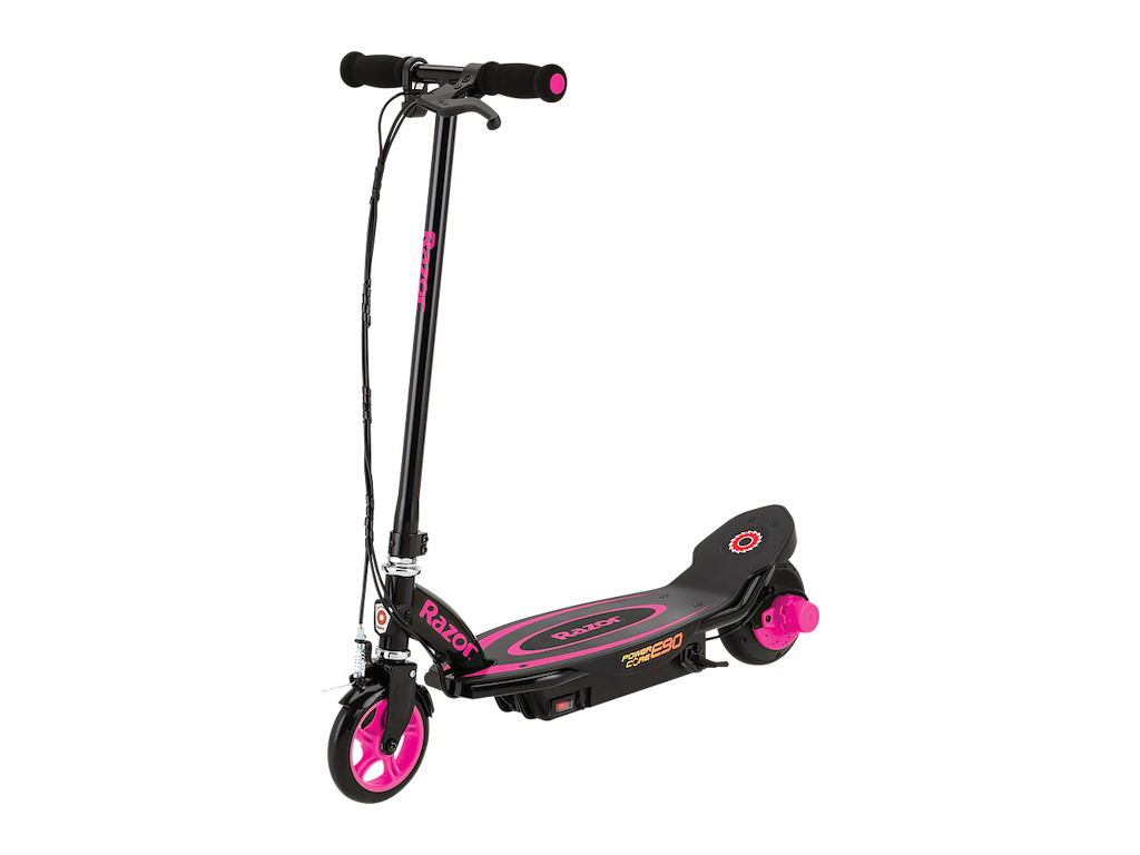 Razor PowerCore E90 - El-løbehjul - Pink/Sort - 16 km/t