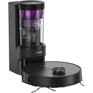 Robotstøvsuger Eureka med WiFi og selvtømmende station